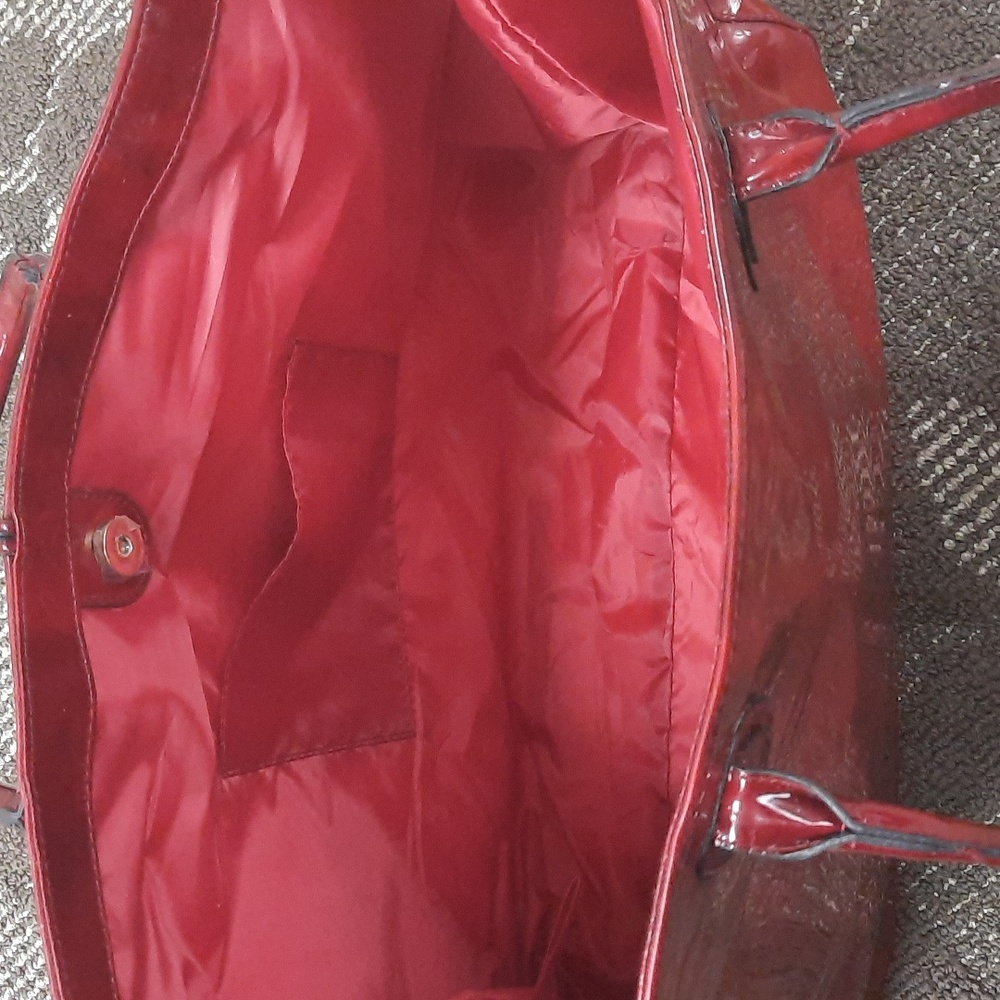 NEW RED HANDBAG - Picture 5 of 9